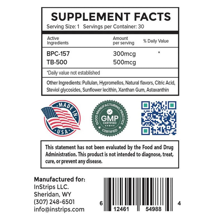 NutraPura® BPC 157 Stripe